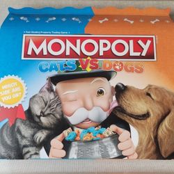 Monopoly Cats VS. Dogs Editon 