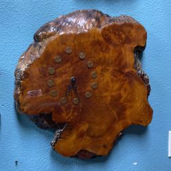 Antique wooden clock