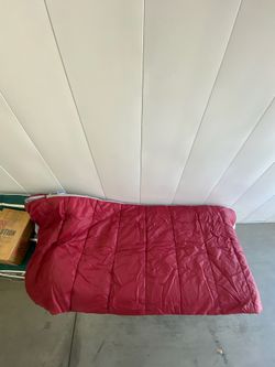 Red Quilted Sleeping Bag or Padded Bedding ā $20 OBO