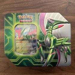 Pokemon TCG Trading Card Games Paradox Destinies Iron Leaves ex Tin New Sealed