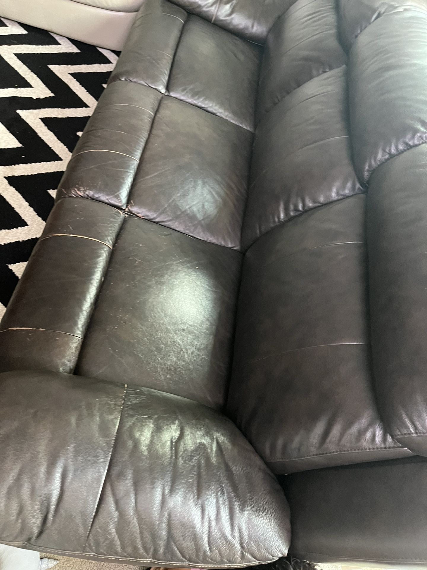 Top Grain Leather Sofa Recliner for Sale in Natick, MA OfferUp
