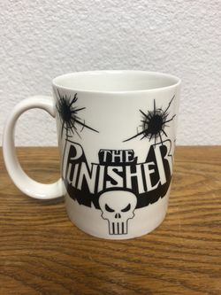Case Of 12 Marvel The Punisher Coffee Mug New