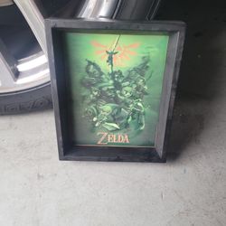 Zelda Holographic Wall Art