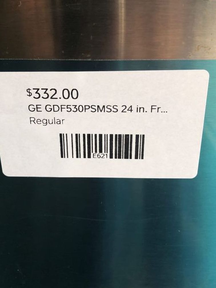 GE 24” Stainless Steel Dishwashers 4P