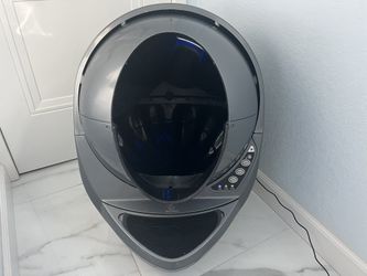 Whisker Litter-Robot 3 Connect - WiFi Enabled Automatic Self-Cleaning Cat Litter Box, Gray