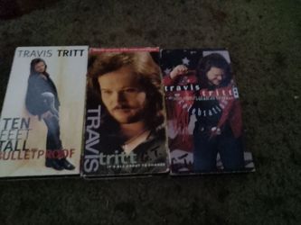 Travis Tritt VHS Lot of 3 collector's items