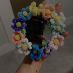 The Bloom Mirror – Handmade Floral Circle Mirror
