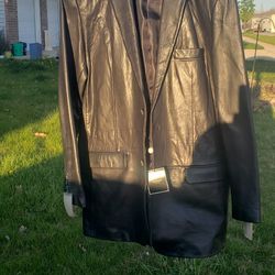 Alfani Leather Jacket