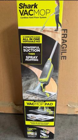 Shark VACMOP cordless hard floor cleaner, vaccum and spray mop (Brand New!!!)