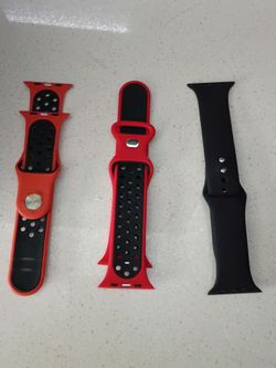 Apple Watch Silicone Bands – Set of 3