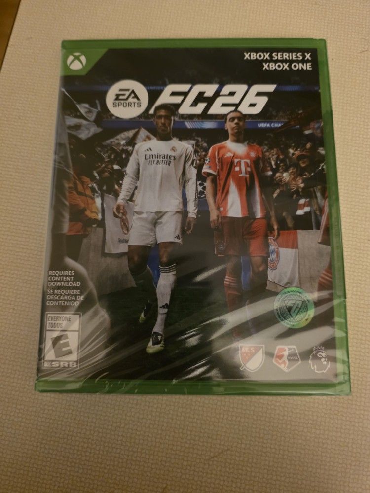 FC26 XBOX X AND XBOX ONE BRAND NEW FACTORY SEALED
