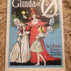 VTG Glinda of Oz by L.Frank Baum white series softcover 1920 Rand McNally & CO