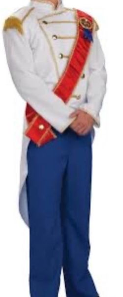 New Prince Charming or royal military-style costume XL