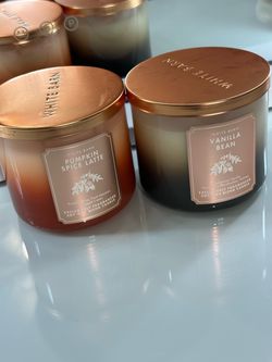 2 Bath and Body works fall candles