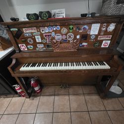 Piano With Bench
