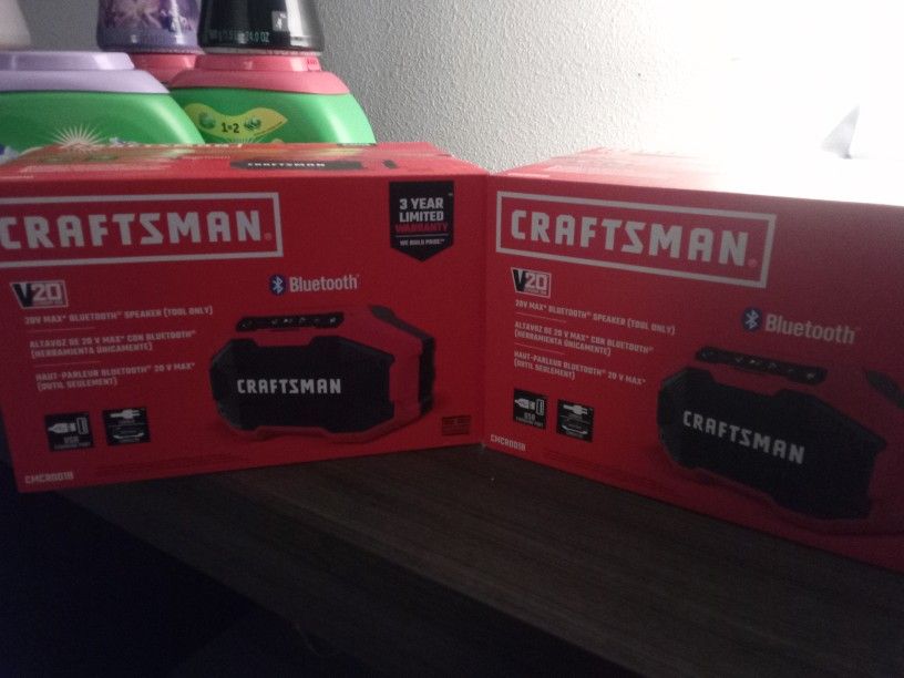 Craftsman Bundle Bluetooth Speakers