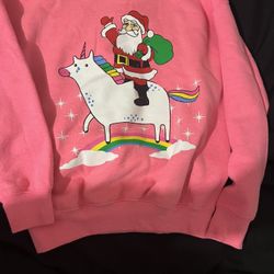 Xmas Sweatshirt Size medium Youth