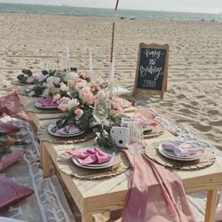 Beach Picnic Set up