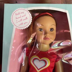 Wispy Walker Doll  Brand New 