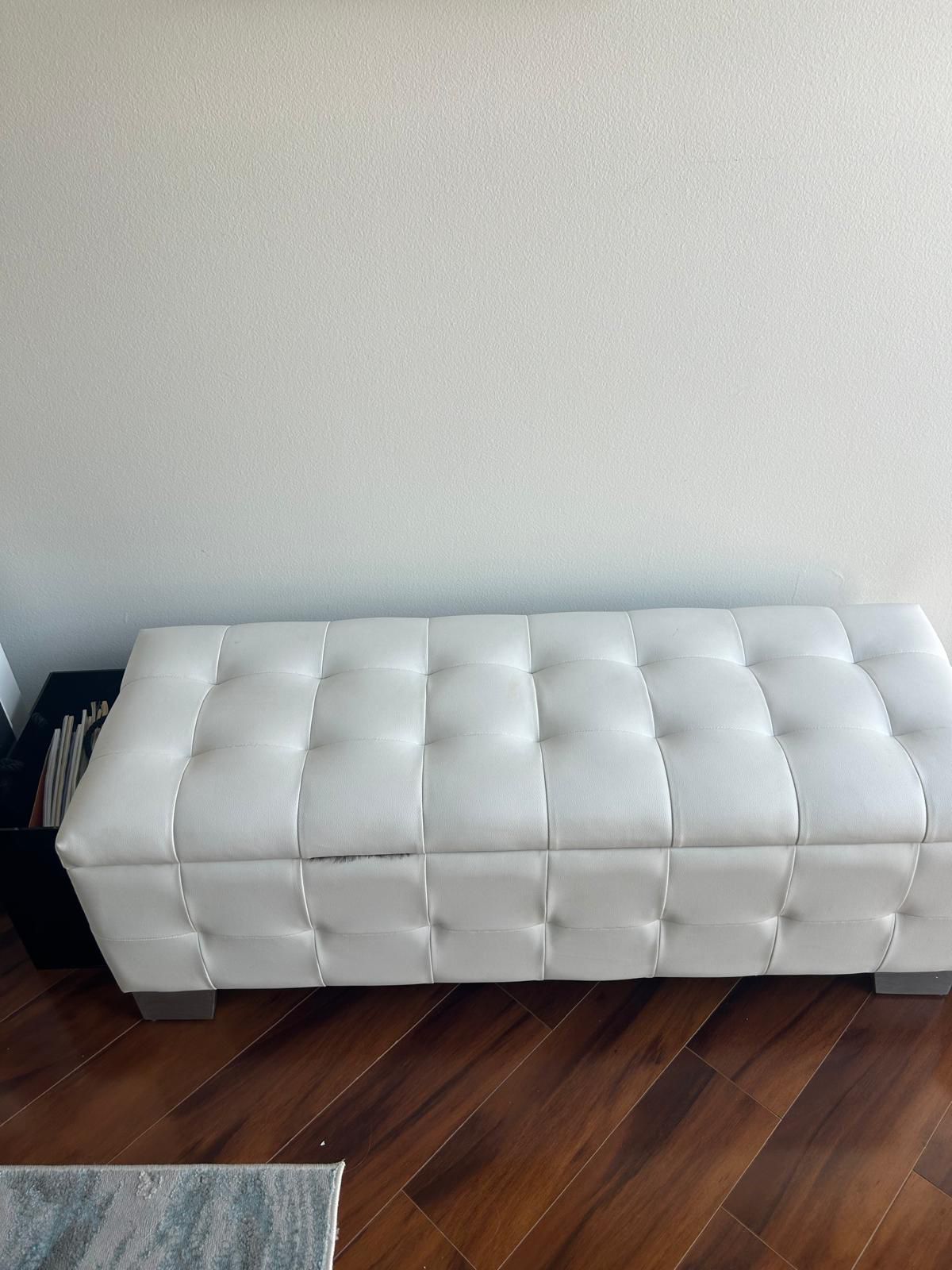 Double Ottoman With Storage