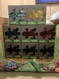 Mine craft squishes cubes