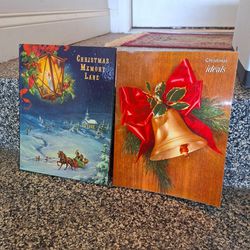 RETRO IDEALS CHRISTMAS BOOKS - TWO
