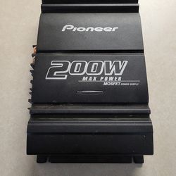 Pioneer 200W 2 Channel Amp