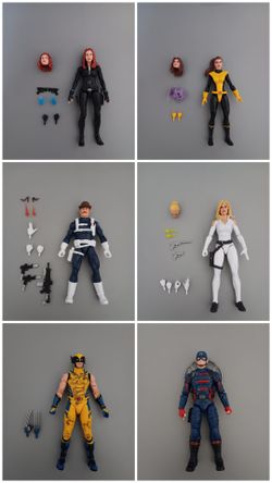 Marvel Legends Action Figures Lot of 6