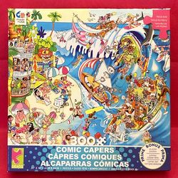 Ceaco puzzle The Wave 300 extra large pieces Robert RJ Crisp Comic Capers