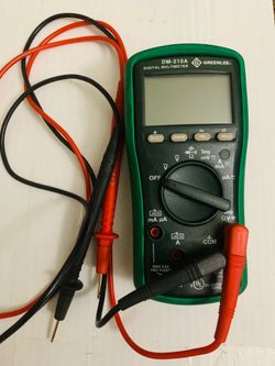 Greenlee DM-210A-C Digital Multimeter