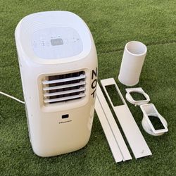 Hisense  5500 (DOE) BTU 115-Volt Smart Portable Air Conditioner up to 200 sq. ft. Cools and Dehumidifies