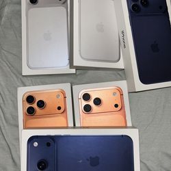 New Unlocked iPhone 17 Pro / 17 Pro Max With Receipt Sealed Box New Case & Screen Protector I Can Come To You