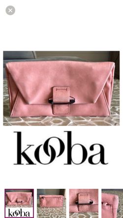Kooba Ruby Wallet/Clutch in peach