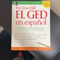 EL GED BOOK IN SPANISH