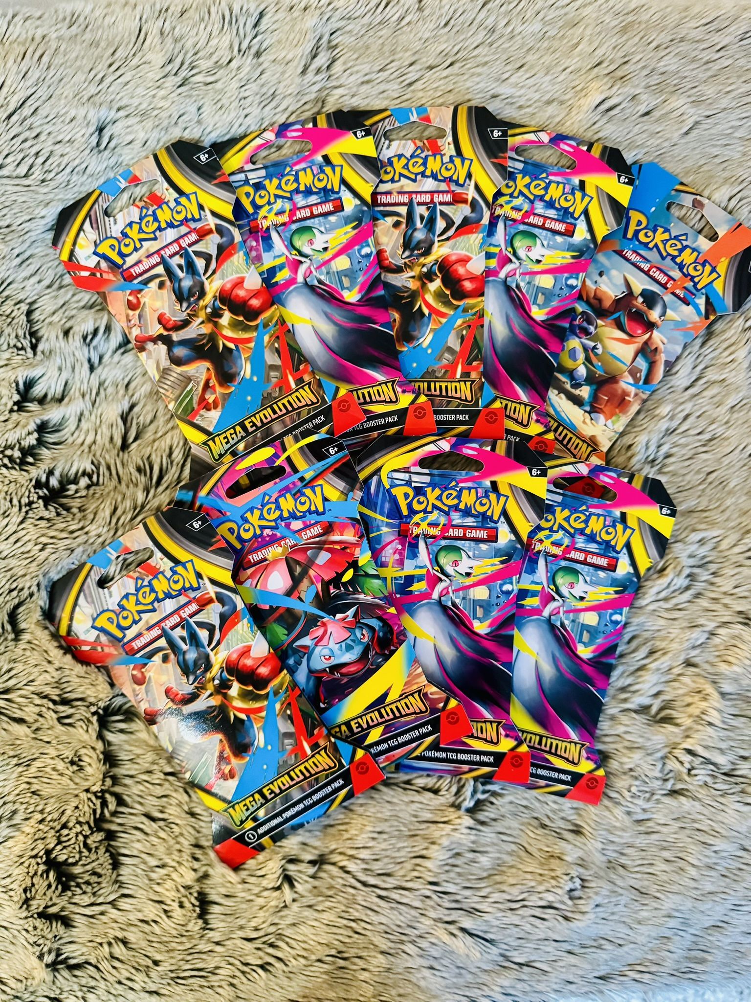 Pokemon Mega Evolution Sleeved Booster Packs