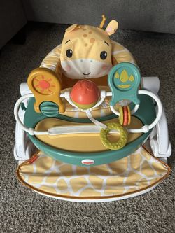 Portable Baby Infant Chair with Snack Tray and Toys
