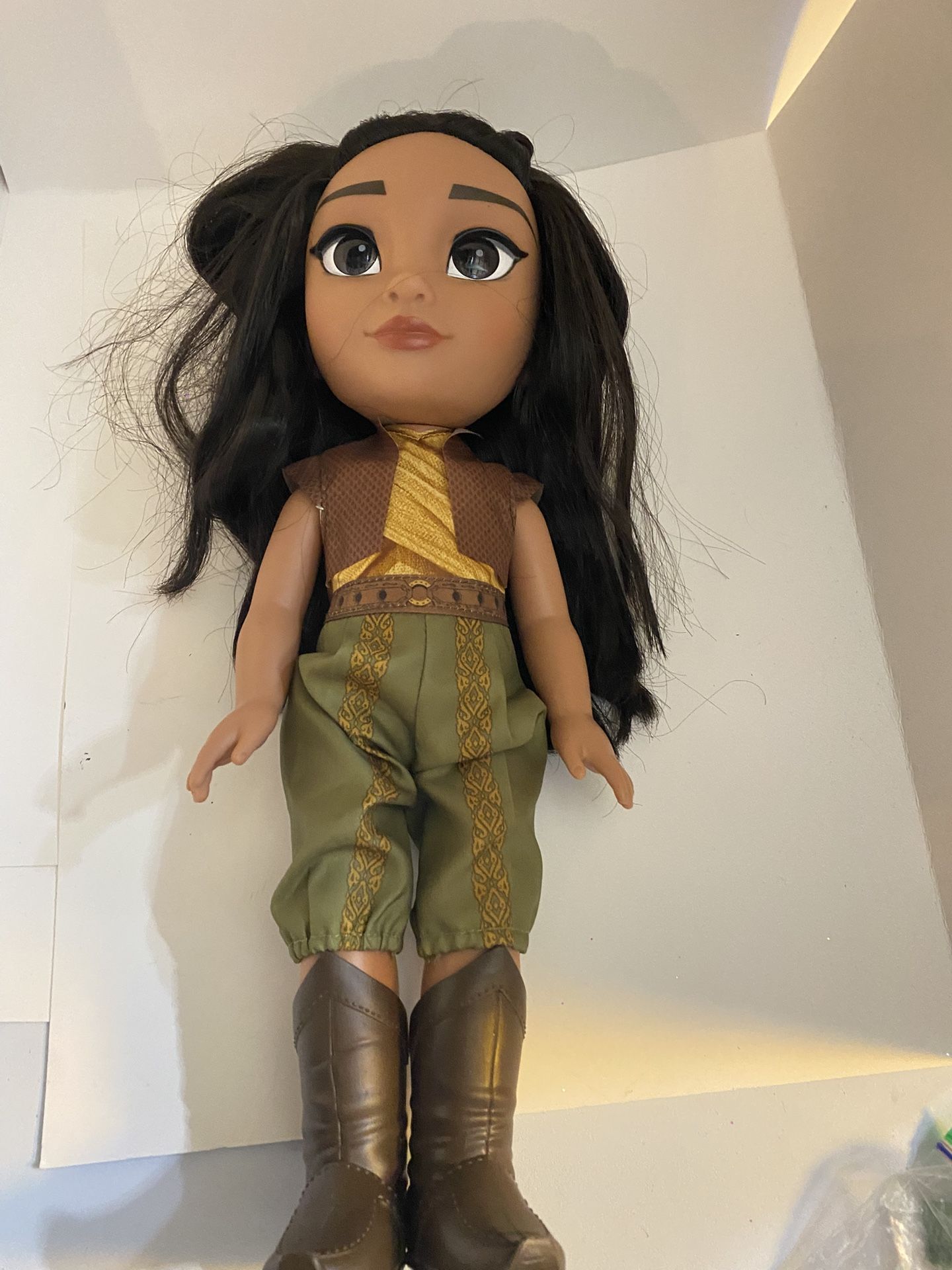 Big Disney Raya And The Last Dragon Warrior Doll