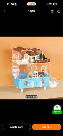 Hamster cage