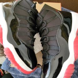 Jordan 11 Bred size 9.5 & 11 ( NO TRADES PRICE IS FIRM)