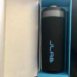 JLab Go Party Portable Bluetooth Speaker, Midnight Black