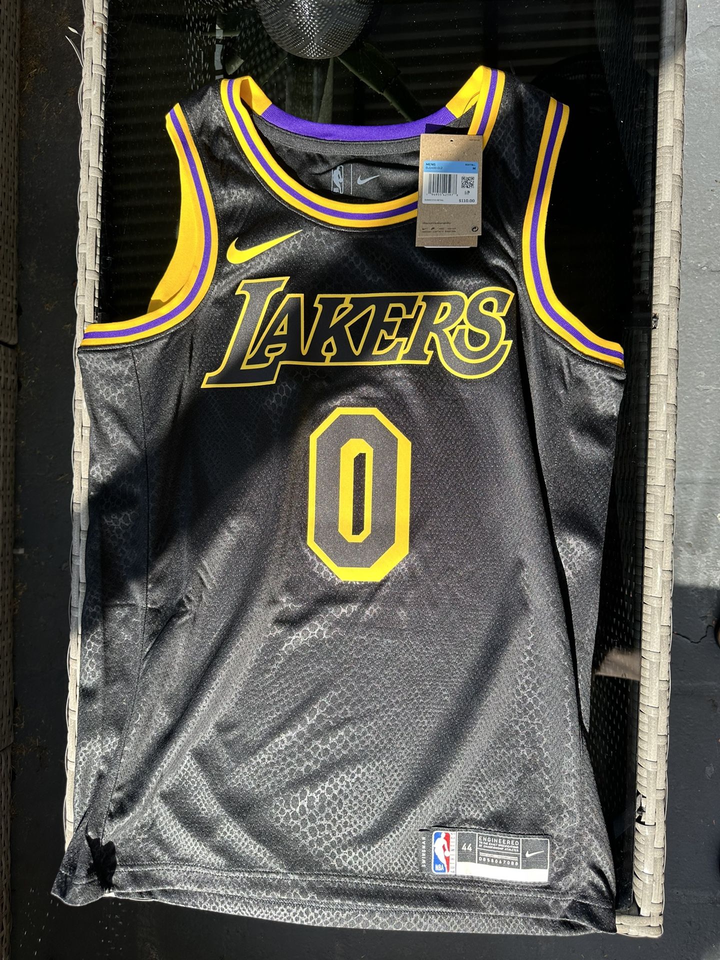 Nike Lakers Kuzma Black Jersey