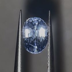 1.85Ct Natural Unheated Light Blue Sri Lankan Sapphire