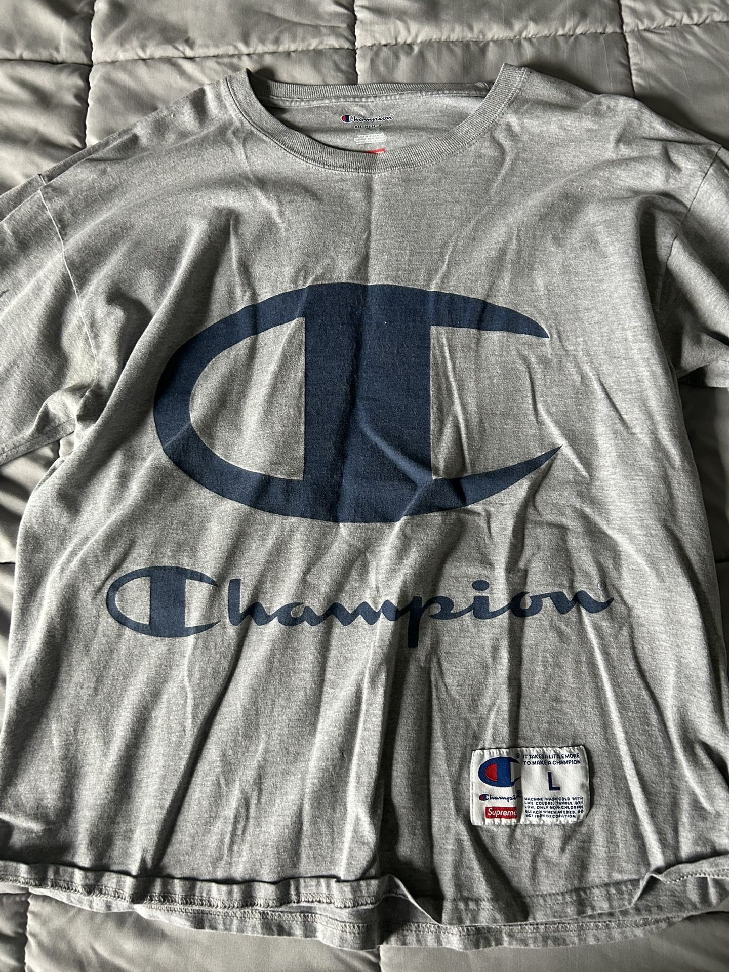 Supreme Champion Shirt Used Size Large