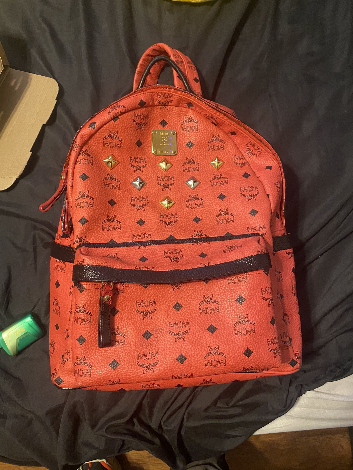 Customized Mcm Backpack 🎒