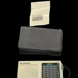 Bell & Howell VTG MW.SW1-7 9 Band World Receiver Shortwave Radio AM/FM/TV/MW/SW