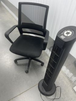 Office Chair Fan And 30 Inch Tv