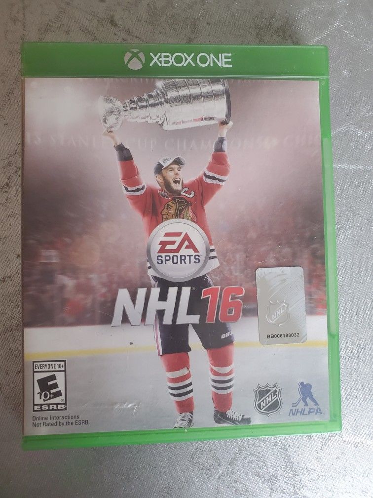 NHL 16 (Microsoft Xbox One, 2015) - CIB Complete VG - EA Sports - Ice Hockey video game