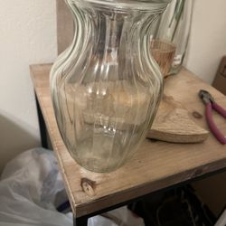 Clear Vases 