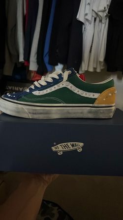 Pearlized yacht club Vans