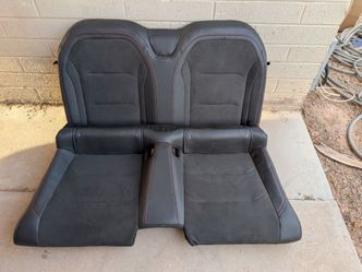 6th gen Camaro ZL1 convertible Alcantara rear seats